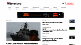 What Indonesiana.id website looked like in 2021 (2 years ago)
