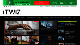 What Itwiz.pl website looked like in 2021 (2 years ago)