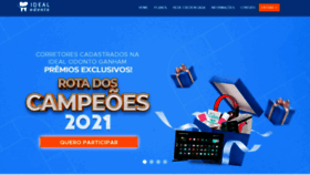 What Idealodonto.com.br website looked like in 2021 (2 years ago)