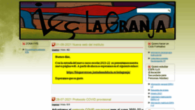 What Institutolagranja.com website looked like in 2021 (2 years ago)