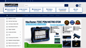 What Indotelecom.net website looked like in 2021 (3 years ago)
