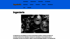 What Ingeniero.win website looked like in 2021 (2 years ago)