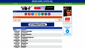 What Inschrijven.nl website looked like in 2021 (2 years ago)