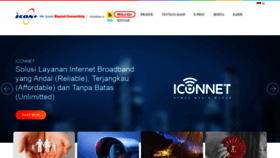 What Iconpln.net.id website looked like in 2021 (3 years ago)