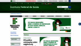 What Ifg.edu.br website looked like in 2021 (2 years ago)