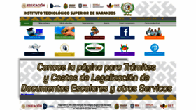 What Itsna.edu.mx website looked like in 2021 (2 years ago)