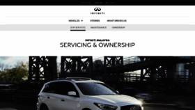 What Infiniti.com.my website looked like in 2022 (2 years ago)
