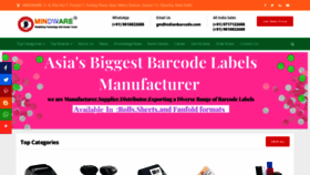 What Indianbarcodes.com website looked like in 2022 (2 years ago)