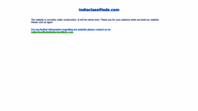 What Indiaclassifieds.com website looked like in 2022 (2 years ago)