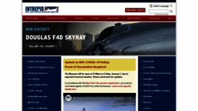 What Intrepidmuseum.org website looked like in 2022 (2 years ago)