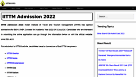 What Iittm.org website looked like in 2022 (2 years ago)