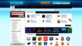 What Iconspedia.com website looked like in 2022 (2 years ago)