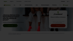 What Iberdrola.es website looked like in 2022 (2 years ago)