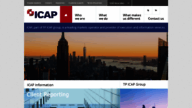 What Icap.com website looked like in 2022 (2 years ago)