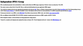 What Ijg.org website looked like in 2022 (2 years ago)