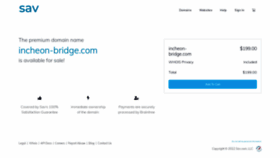 What Incheon-bridge.com website looked like in 2022 (2 years ago)