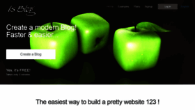 What Isblog.net website looked like in 2022 (3 years ago)