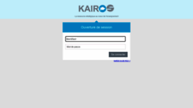 What Iface.kairossuite.com website looked like in 2022 (2 years ago)