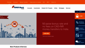 What Icicibank.ca website looked like in 2022 (2 years ago)