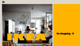 What Ikea.com website looked like in 2022 (2 years ago)