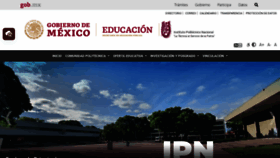What Ipn.mx website looked like in 2022 (2 years ago)