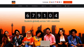 What Ieltsonline.com.au website looked like in 2022 (2 years ago)