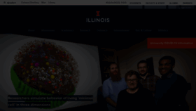 What Illinois.edu website looked like in 2022 (2 years ago)