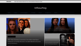 What Infosurhoy.com website looked like in 2022 (2 years ago)