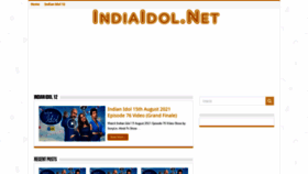 What Indiaidol.net website looked like in 2022 (2 years ago)