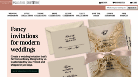 What Invitationsbydawn.com website looked like in 2022 (2 years ago)