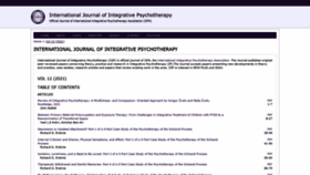 What Integrative-journal.com website looked like in 2022 (2 years ago)