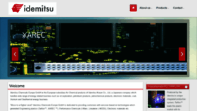 What Idemitsu-chemicals.de website looked like in 2022 (2 years ago)