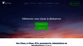 What Intervisa.fr website looked like in 2022 (2 years ago)