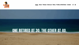 What Investingfromthebeach.com website looked like in 2022 (2 years ago)