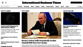 What Ibtimes.com website looked like in 2022 (2 years ago)