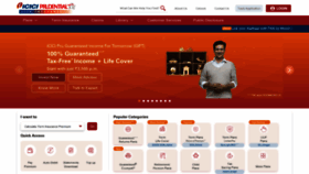 What Iciciprulife.com website looked like in 2022 (2 years ago)