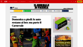 What Ilgiornaledivicenza.it website looked like in 2022 (2 years ago)