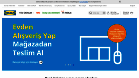 What Ikea.com.tr website looked like in 2022 (4 years ago)