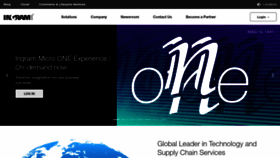What Ingrammicro.com website looked like in 2022 (2 years ago)