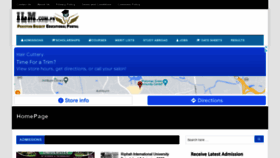 What Ilm.com.pk website looked like in 2022 (2 years ago)