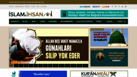 What Islamveihsan.com website looked like in 2022 (2 years ago)