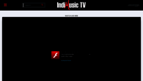 What Indimusic.tv website looked like in 2022 (2 years ago)