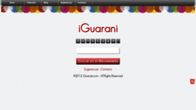 What Iguarani.com website looked like in 2022 (2 years ago)