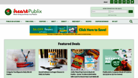What Iheartpublix.com website looked like in 2022 (2 years ago)