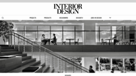 What Interiordesign.net website looked like in 2022 (2 years ago)