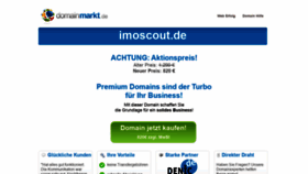 What Imoscout.de website looked like in 2022 (2 years ago)