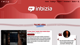 What Inbizia.com website looked like in 2022 (2 years ago)