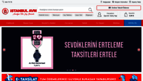 What Istanbulavm.com.tr website looked like in 2022 (2 years ago)