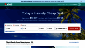 What Insanelycheapflights.com website looked like in 2022 (2 years ago)