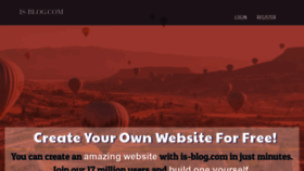 What Is-blog.com website looked like in 2022 (2 years ago)